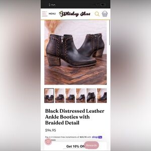Very Volatile Black and Brown Ankle Boots with Smooth Leather Uppers